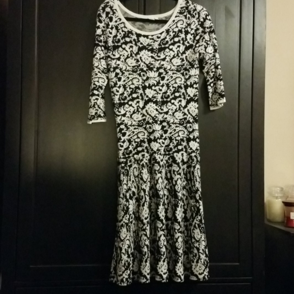 Flair sweater dress